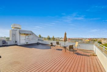 Rooftop deck